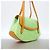 Borsa Louis Vuitton Vernis Biscayne Bay PM in Peppermint Verde - vista 2