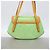 Borsa Louis Vuitton Vernis Biscayne Bay PM in Peppermint Verde - vista 9