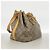 Noe Borsa a tracolla Louis Vuitton Monogram Petit Noé Marrone - vista 2