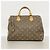 Borsa Louis Vuitton Monogram Speedy 30 Marrone - vista 16