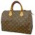 Borsa Louis Vuitton Monogram Speedy 30 Marrone
