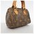 Borsa a mano Louis Vuitton Monogram Mini Speedy Marrone - vista 2