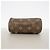 Borsa a mano Louis Vuitton Monogram Mini Speedy Marrone - vista 3