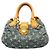 Borsa a mano Louis Vuitton Monogram Denim Pleaty Blu