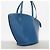 Borsa a tracolla Louis Vuitton Epi Saint Jacques Blu - vista 2