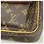 Borsa a tracolla Louis Vuitton Monogram Vivacite PM Marrone - vista 7