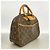 Borsa Louis Vuitton Monogram Trouville M42228 Marrone - vista 2