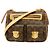 Borsa a tracolla Louis Vuitton Monogram Hudson GM Marrone
