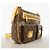 Borsa a tracolla Louis Vuitton Monogram Hudson GM Marrone - vista 2