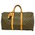 Louis Vuitton Boston Monogram Keepall 50 Marrone