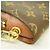 Borsa a pochette Louis Vuitton Monogram Orsay Marrone - vista 7