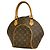 Borsa Louis Vuitton Monogram Ellipse PM Marrone