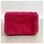 Borsa a tracolla in pelliccia Fendi Pink Monster Rosa - vista 10