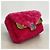 Borsa a tracolla in pelliccia Fendi Pink Monster Rosa - vista 2