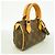 Borsa a mano Louis Vuitton Monogram Mini Speedy Marrone - vista 2