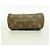 Borsa a mano Louis Vuitton Monogram Mini Speedy Marrone - vista 3