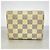 Cartera Tri-fold Louis Vuitton Damier Azur Blanco - vista 11