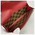 Louis Vuitton Damier Portefeuille Emilie Long Wallet Rosso Damier ebene - vista 3