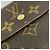 Louis Vuitton Tri-fold Geldbörse Braun Lila - Ansicht 9