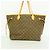 Borsa Tote Louis Vuitton Monogram Neverfull GM Marrone - vista 12