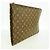 Louis Vuitton Monogram Pochette Document Clutch Bag Marrone - vista 2
