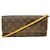 Borsa a tracolla Louis Vuitton Monogram Pochette Twin GM Marrone