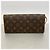 Borsa a tracolla Louis Vuitton Monogram Pochette Twin GM Marrone - vista 9