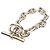 Hermès Bracciale Hermes Chaine d'Ancre TGM Silver Argento