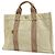 Hermès Hermes New Fourre-Tout MM Canvas Tote Bag Braun