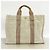 Hermès Hermes New Fourre-Tout MM Canvas Tote Bag Braun - vista 10