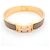 Bracciale Hermès Clic Clac PM GP Plated Gold D'oro - vista 4