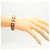Bracciale Hermès Clic Clac PM GP Plated Gold D'oro - vista 6