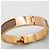 Bracciale Hermès Clic Clac PM GP Plated Gold D'oro - vista 7