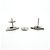 Hermès Boucles d'oreilles puces Hermes Finesse - vue 3