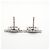 Hermès Boucles d'oreilles puces Hermes Finesse - vue 8