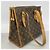 Borsa Tote Louis Vuitton Monogram Popincourt Marrone - vista 2