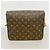 Borsa a tracolla Louis Vuitton Monogram Cartouchiere GM Marrone - vista 11