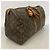 Keepall Borsa Boston Louis Vuitton Marrone - vista 2
