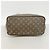 Borsa Tote Louis Vuitton Monogram Neverfull MM Marrone - vista 3