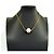 Collana Chanel Coco Mark Ball Bianco Multicolore D'oro - vista 5