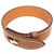 Hermès Bracciale con Charm in Pelle Hermes Marrone Cammello