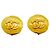 Orecchini a clip Chanel placcati oro D'oro