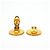 Orecchini a clip Chanel placcati oro D'oro - vista 3