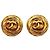 Orecchini a clip Chanel placcati oro D'oro