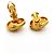 Orecchini a clip Chanel placcati oro D'oro - vista 3