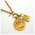 Collana Chanel placcata oro D'oro - vista 2