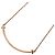 Collana Tiffany & Co. T Smile Small in oro rosa 18K
