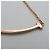 Collana Tiffany & Co. T Smile Small in oro rosa 18K - vista 8