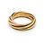 Anello Cartier Trinity in oro giallo bianco e rosa - vista 5