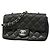 Borsa a tracolla Mini Matelassé con catena Chanel Nero